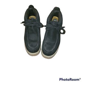 Lugz Black Faux Suede Boots. Size 10.5.